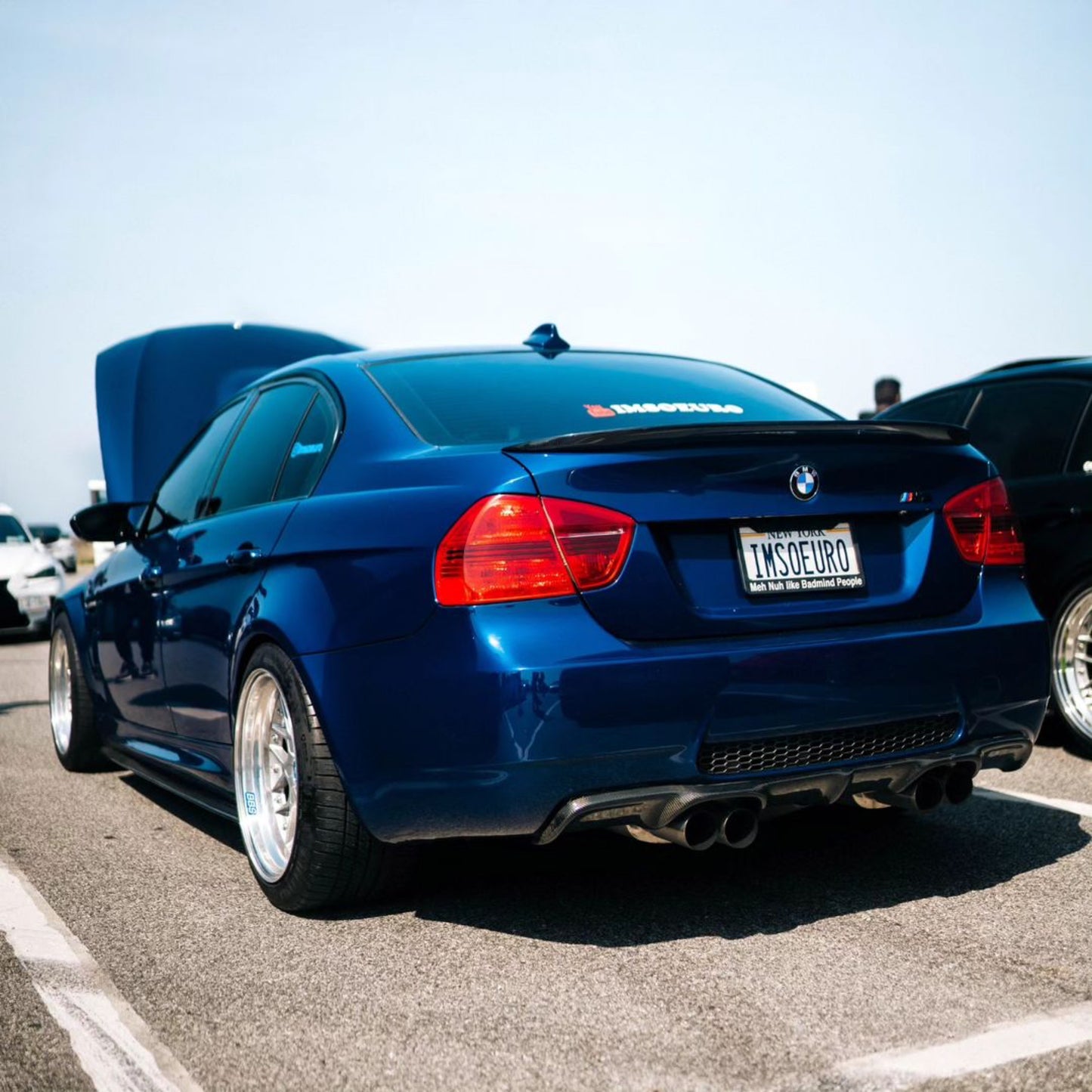 BMW E90 M3 Carbon Fiber 3D Style Diffuser