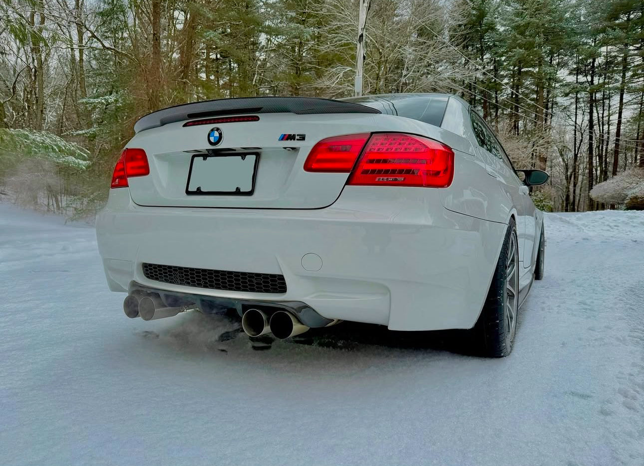 BMW E93 Performance Style Carbon Fiber Spoiler