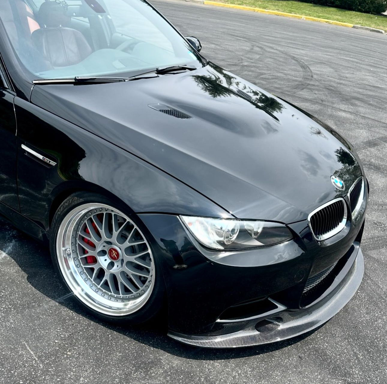 BMW E9X M3 GT4 V2 Carbon Fiber Front Lip