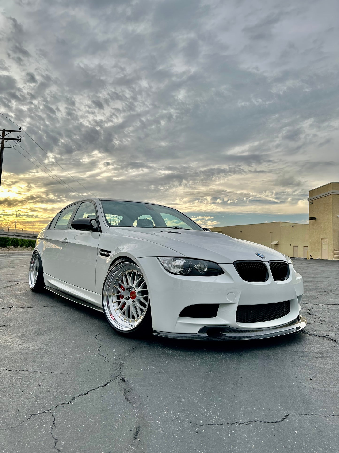 E9X M3 Carbon Fiber Mirror Cover Replacement