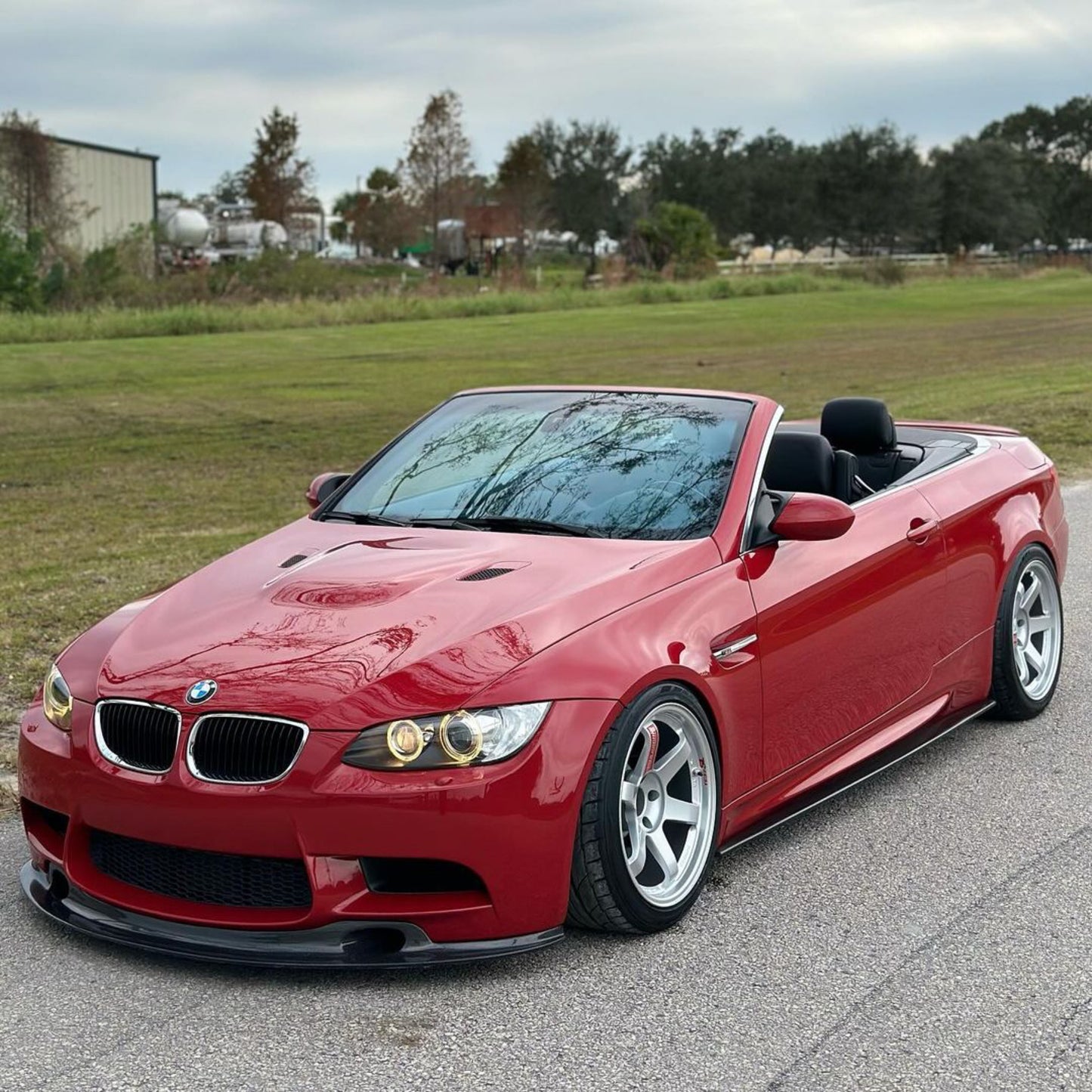 BMW E9X M3 GT4 V2 Carbon Fiber Front Lip