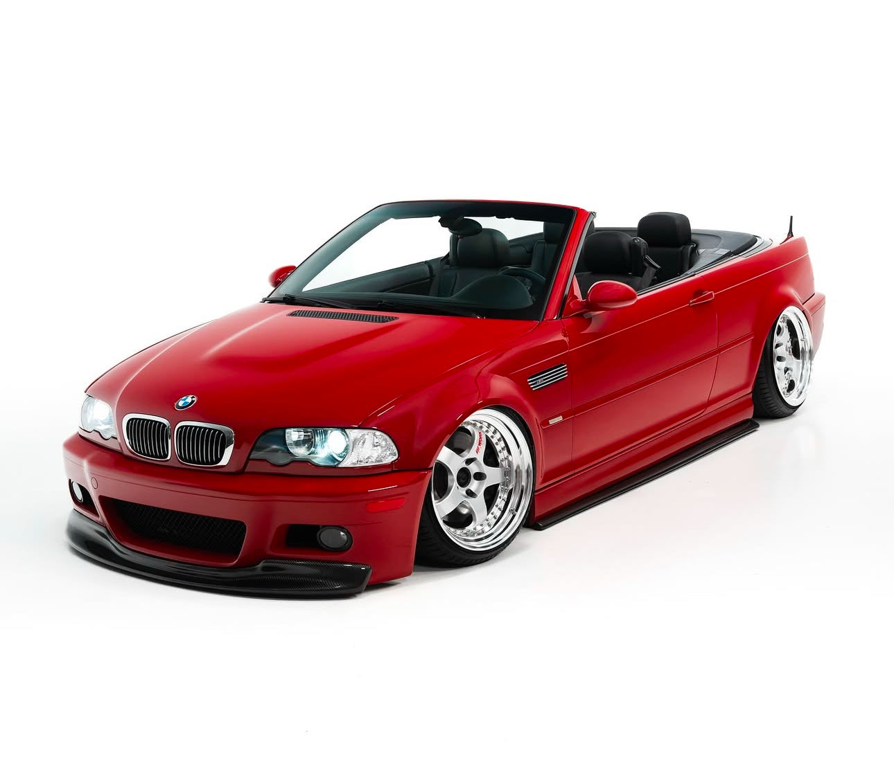 BMW E46 M3 CSL Style Carbon Fiber Lip