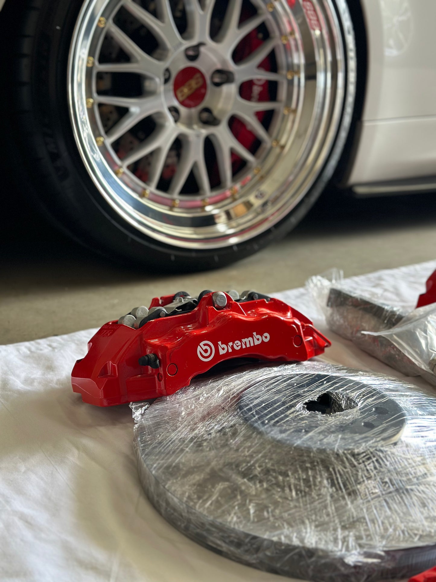 E9X M3 BREMBO Big Brake Kit Calipers Rotors Set Plug and Play