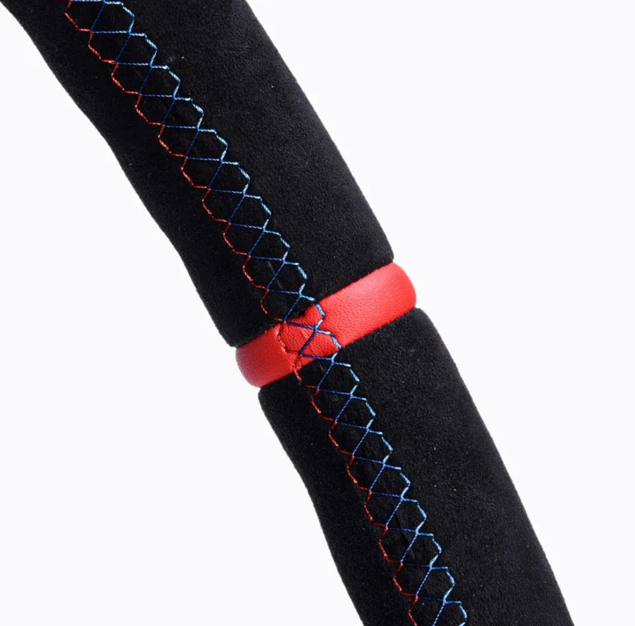 E9X M3 Flat Bottom Steering Wheel Red Stripe