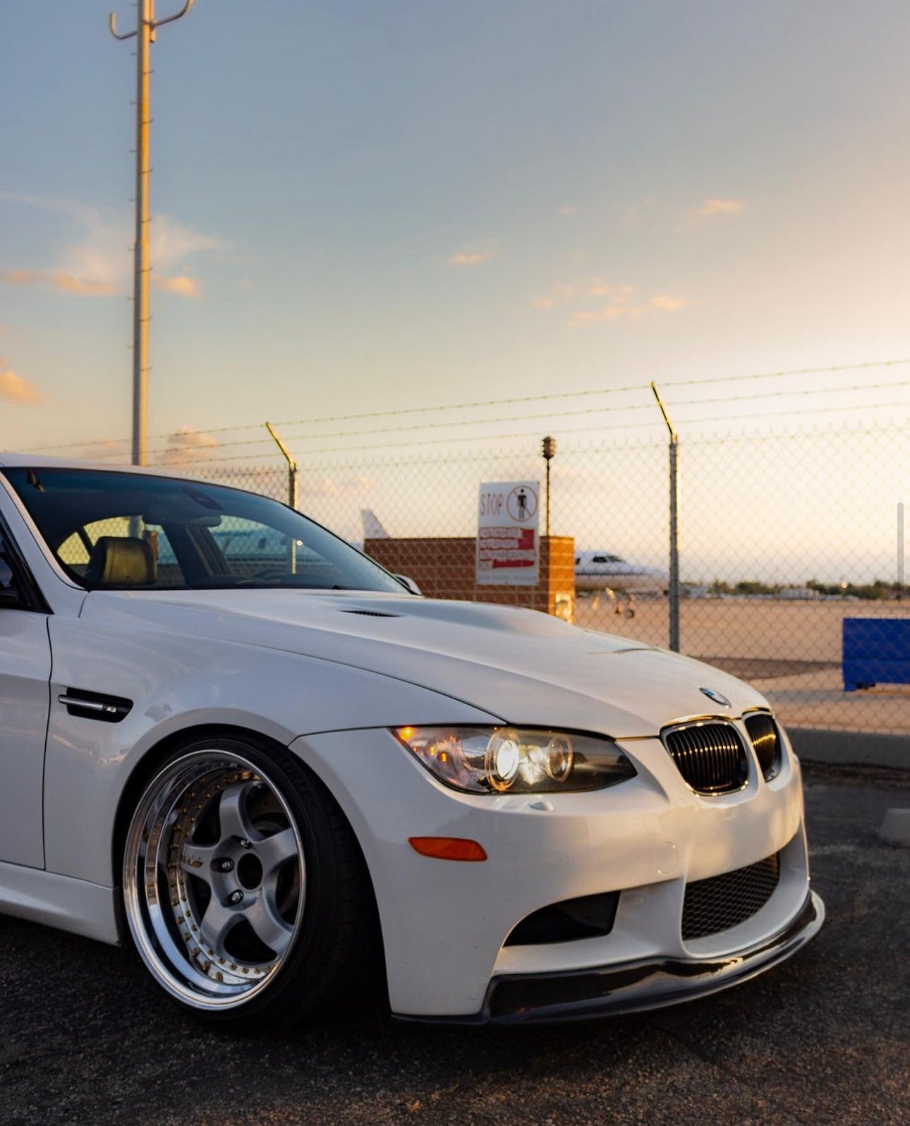 BMW E92 M3 AK Carbon Fiber Front Lip