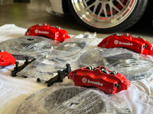 E9X M3 BREMBO Big Brake Kit Calipers Rotors Set Plug and Play