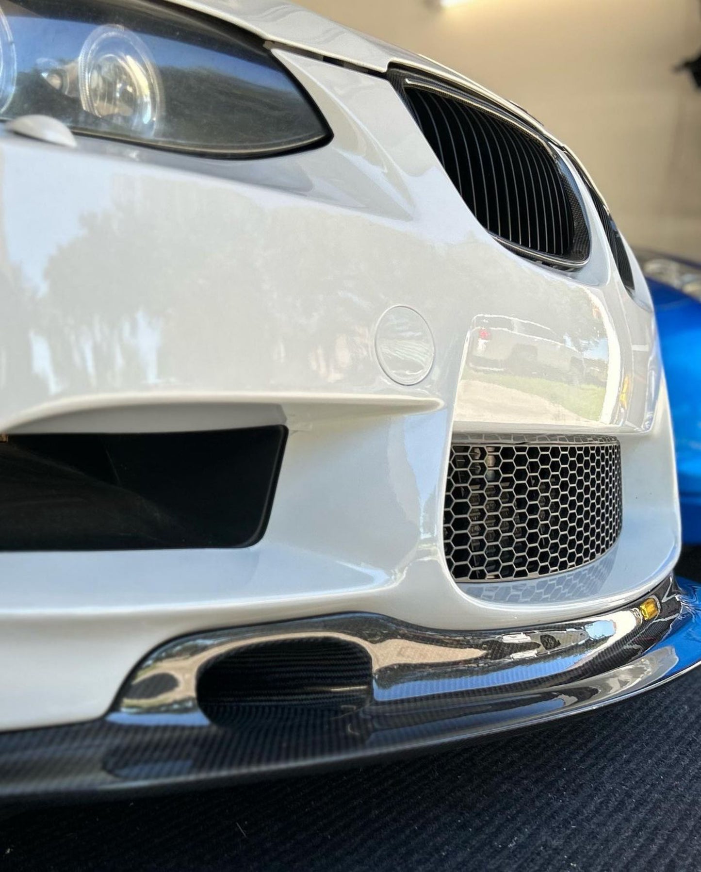 BMW E9X M3 GT4 V2 Carbon Fiber Front Lip