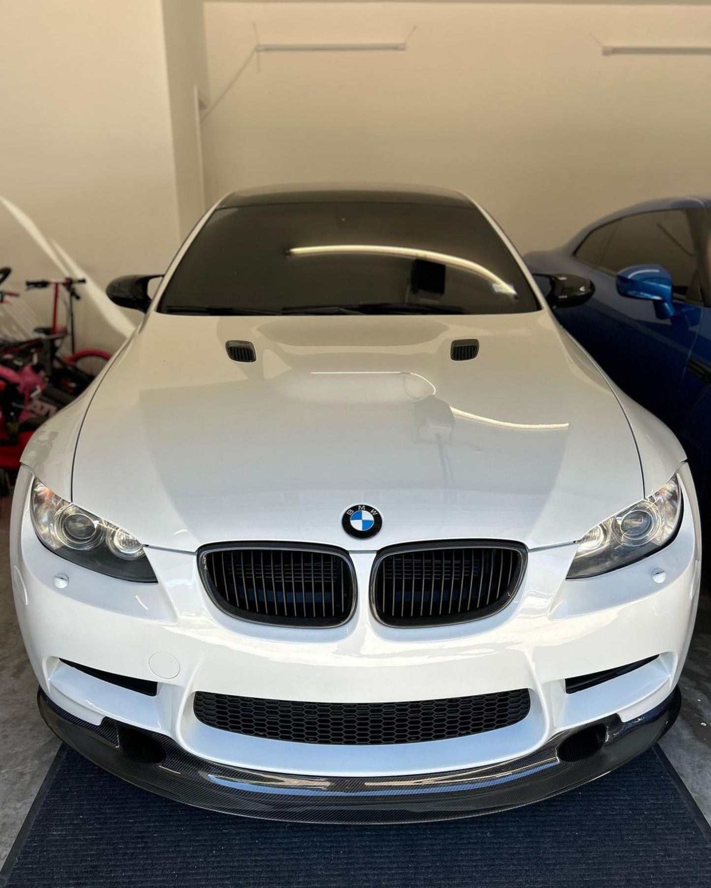 BMW E9X M3 GT4 V2 Carbon Fiber Front Lip