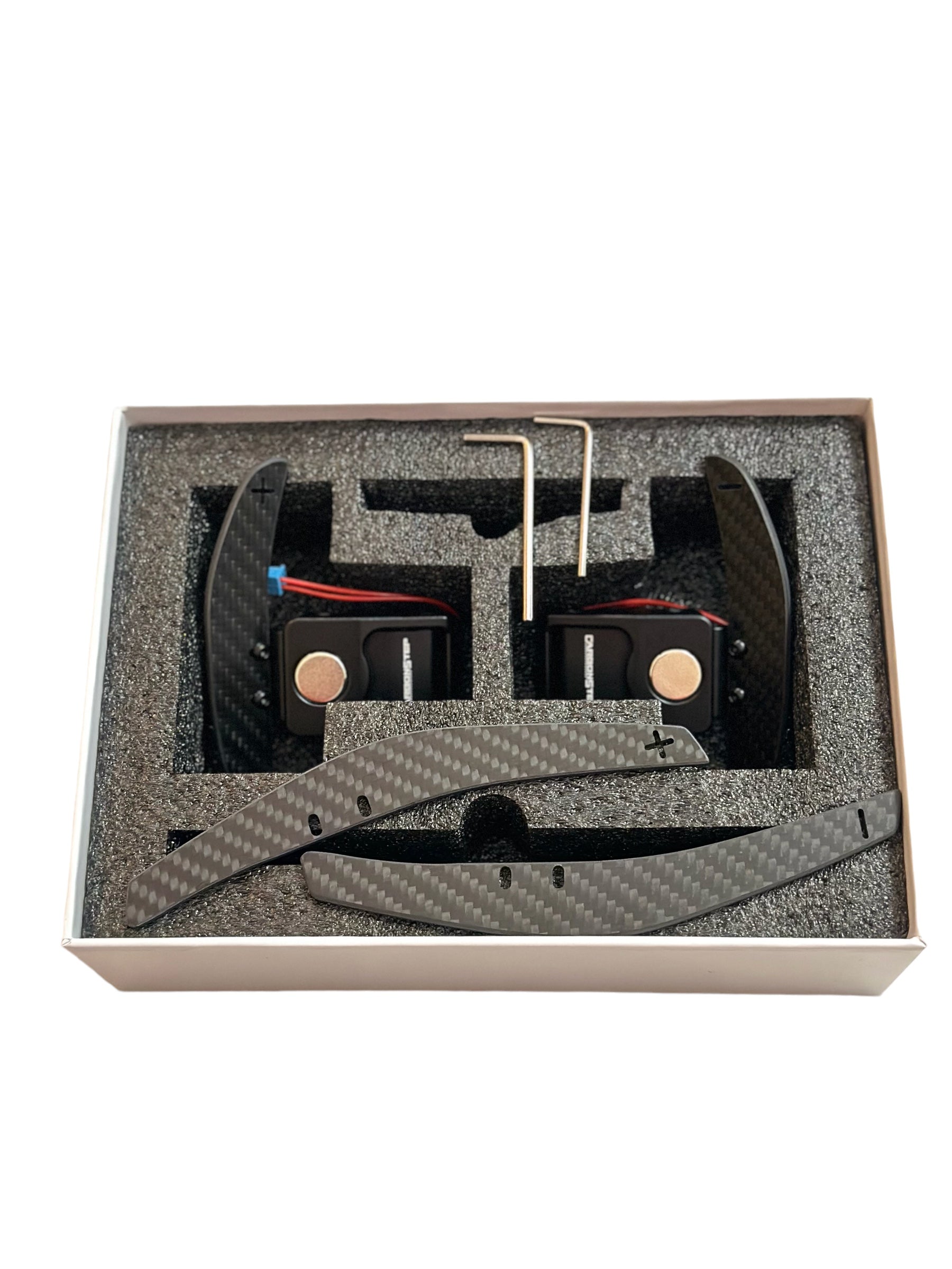 BMW F8X Dry carbon Magnetic Shift Paddles – POM PERFORMANCE