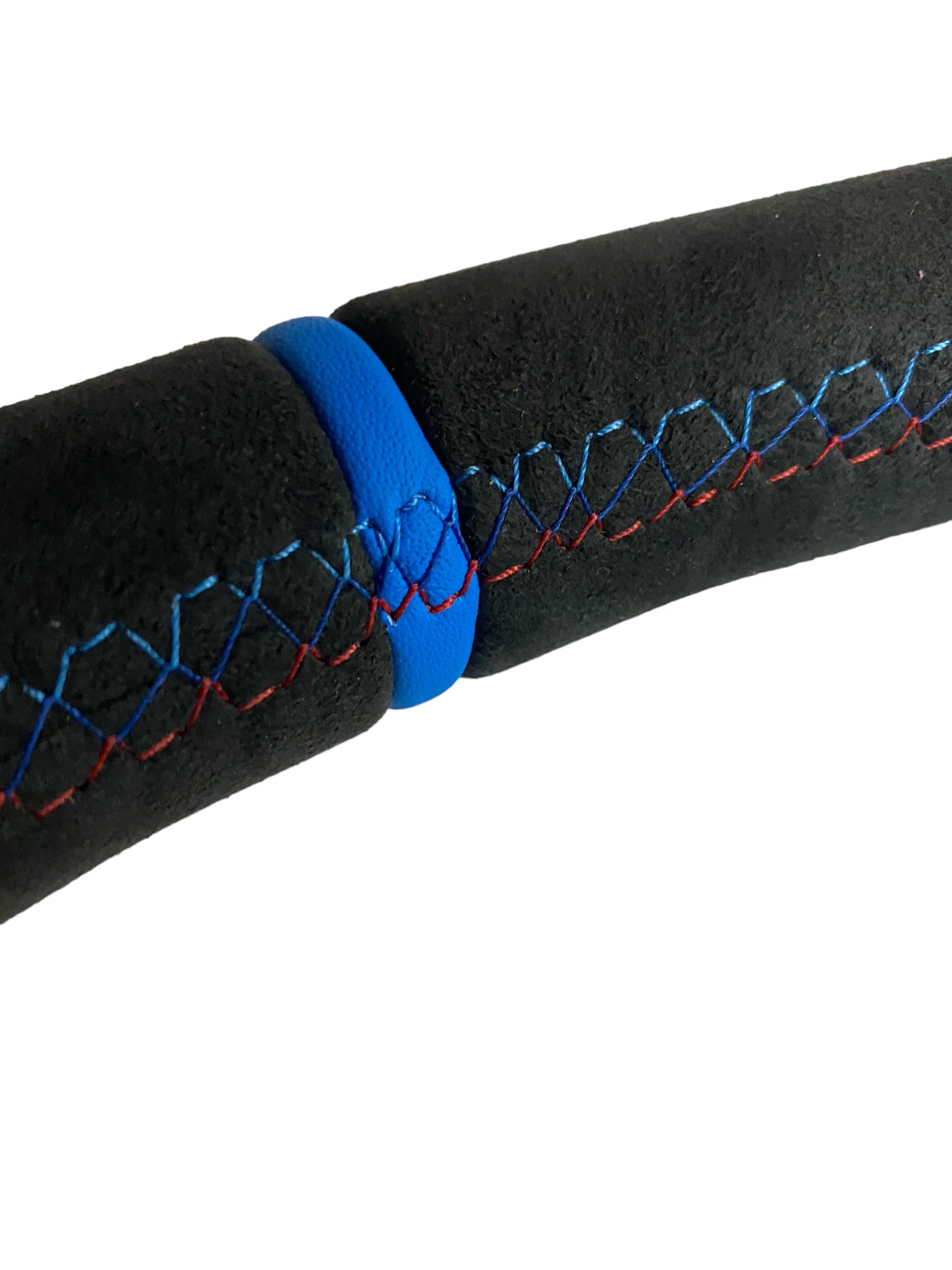 E9X M3 Flat Bottom Steering Wheel Blue Stripe