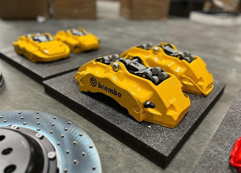 E9X M3 BREMBO Big Brake Kit Calipers Rotors Set Plug and Play