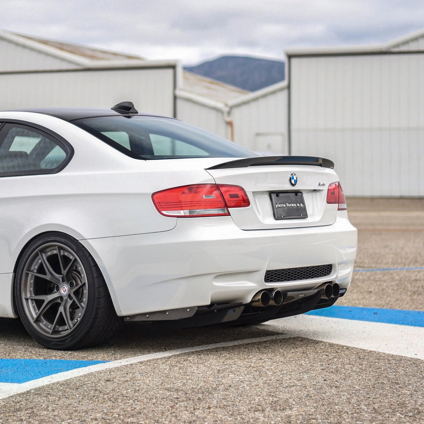 BMW E92 Carbon Fiber High Kick Spoiler