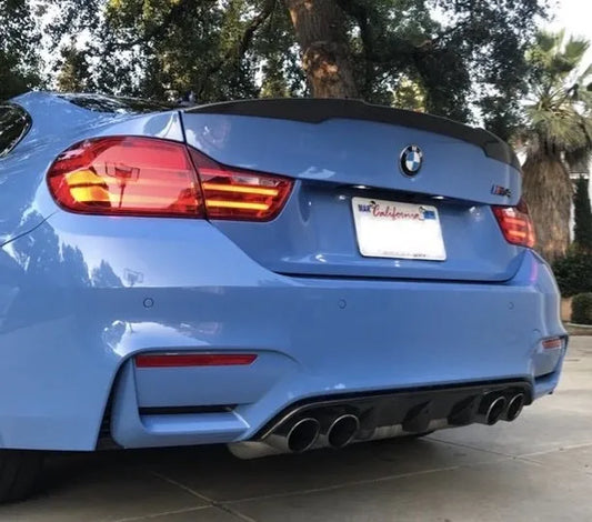 BMW F8X M3 M4 M Performance Style Carbon Fiber Diffuser
