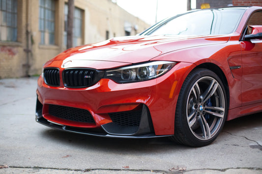 F80 M3 F82 M4 M Performance Carbon Fiber Front Lip Set
