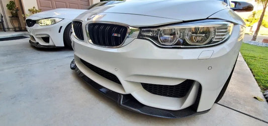 BMW F80 F82 F83 M3 M4 CS Style Carbon Fiber Front Lip