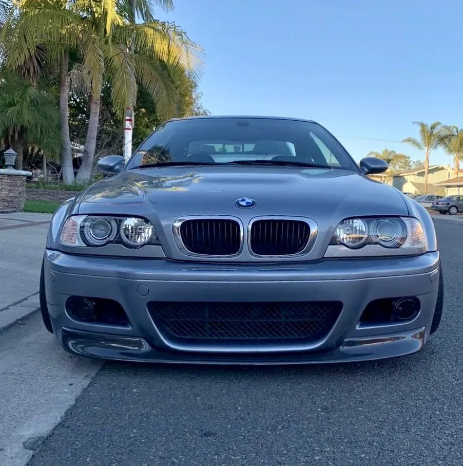 BMW E46 M3 CSL Style Carbon Fiber Lip