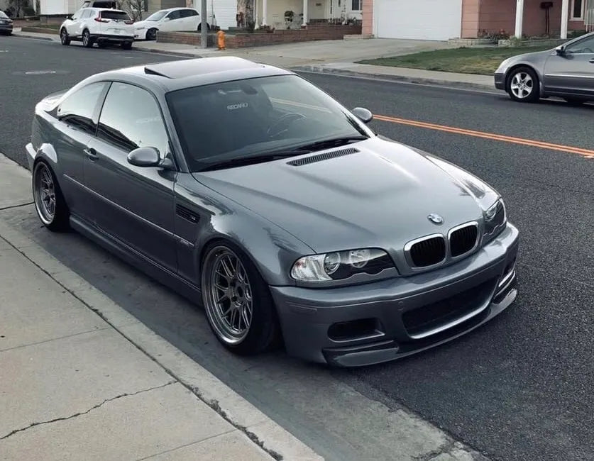 BMW E46 M3 CSL Style Carbon Fiber Lip