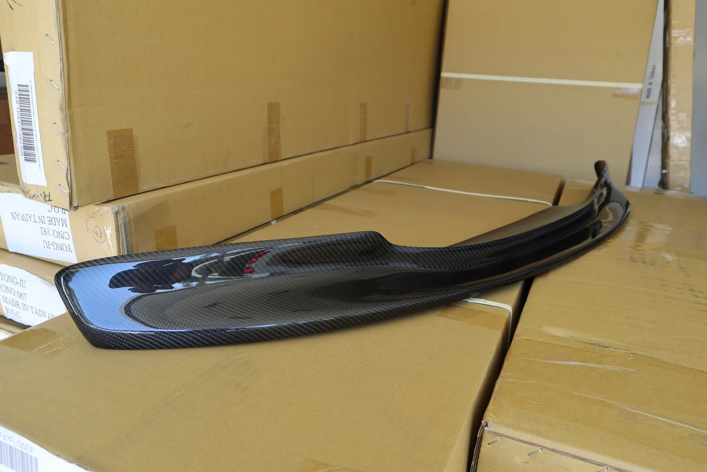 BMW E46 M3 CSL Style Carbon Fiber Lip