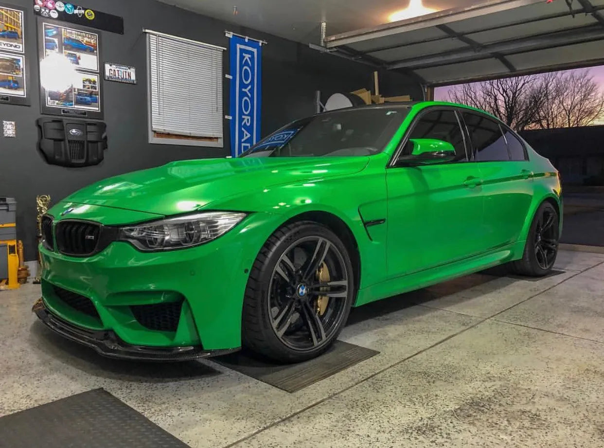 BMW F80 M3 F82 M4 V Style Carbon Fiber Lip