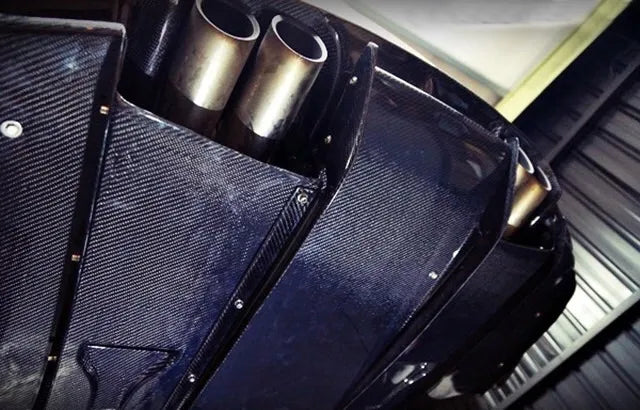 BMW E90 E92 M3 Varis Style Diffuser