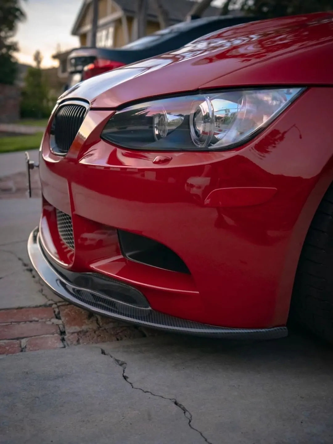 BMW E9X M3 GTS1 Carbon Fiber Front Lip