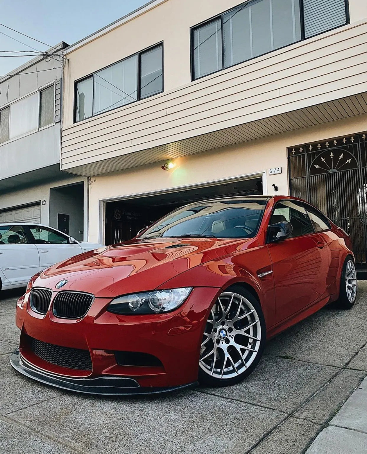 BMW E9X M3 GTS1 Carbon Fiber Front Lip