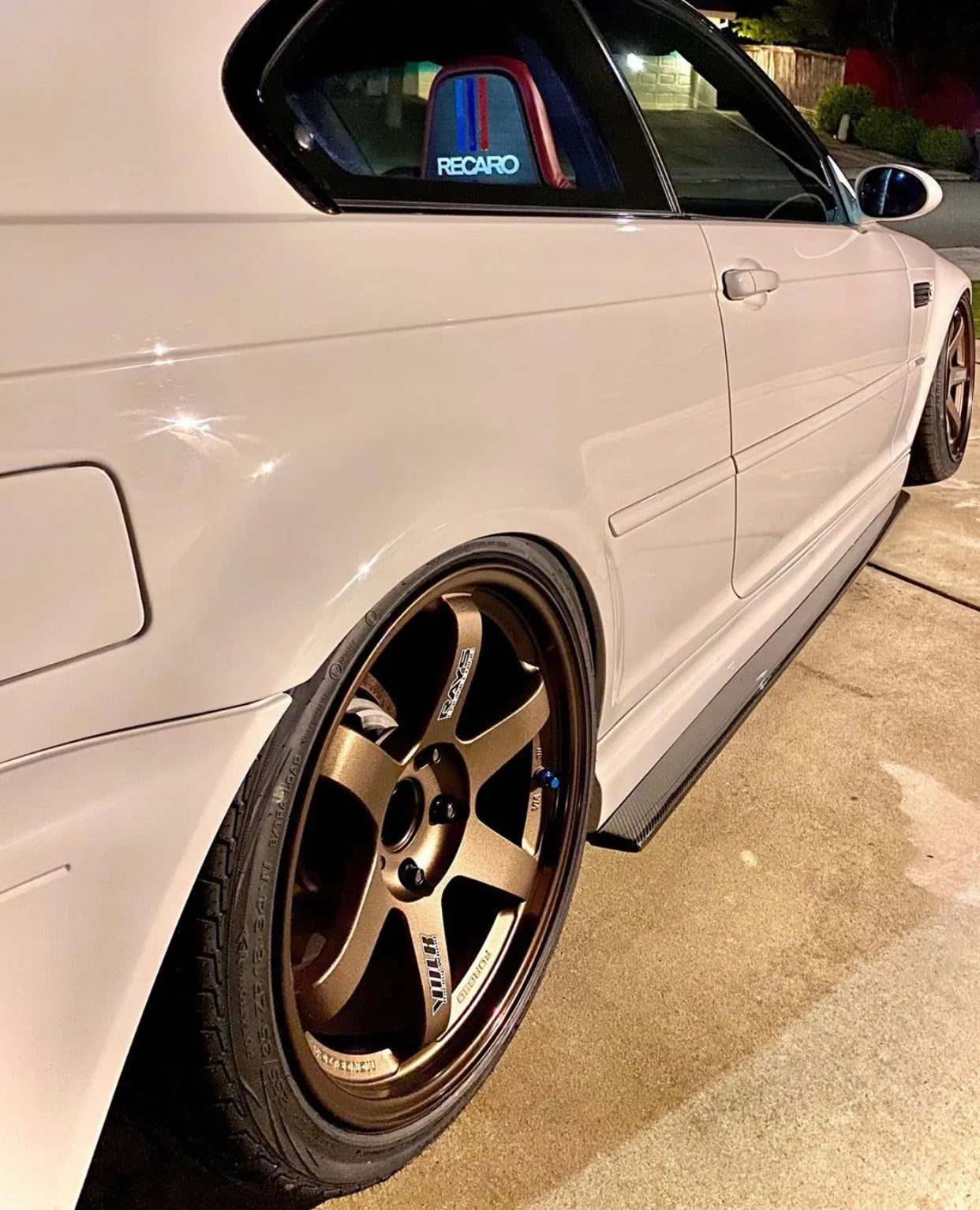 BMW E46 M3 Carbon Fiber Side Skirts