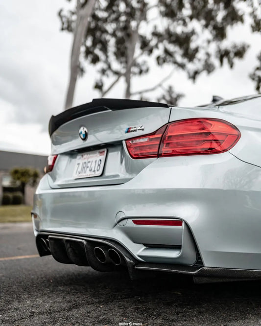 BMW F82 M4 V Style Carbon Fiber Trunk Lid