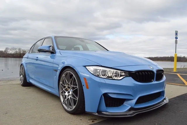 BMW F80 M3 F82 M4 V Style Carbon Fiber Lip