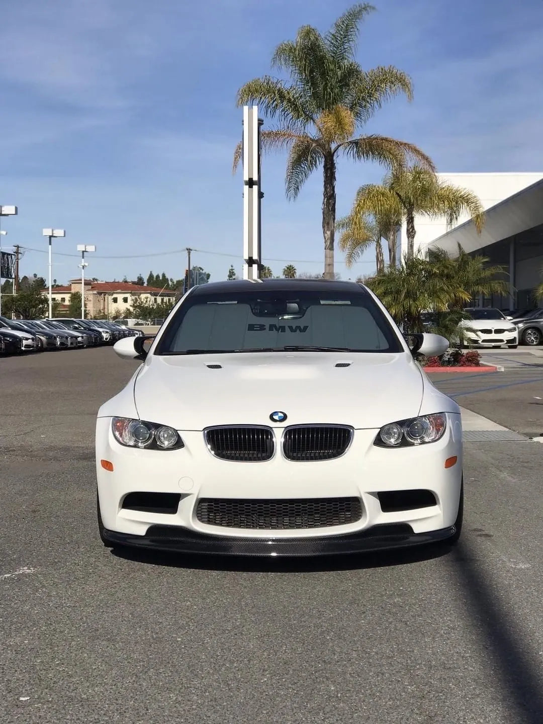 BMW E90 E92 E93 M3 CH Carbon Fiber Front Lip