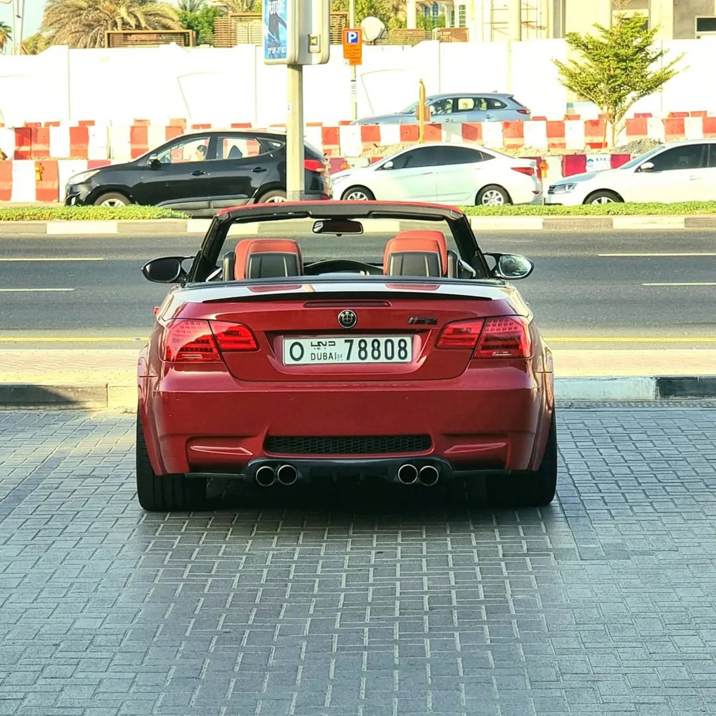 BMW E92 E93 M3 Carbon Fiber HM Style Diffuser