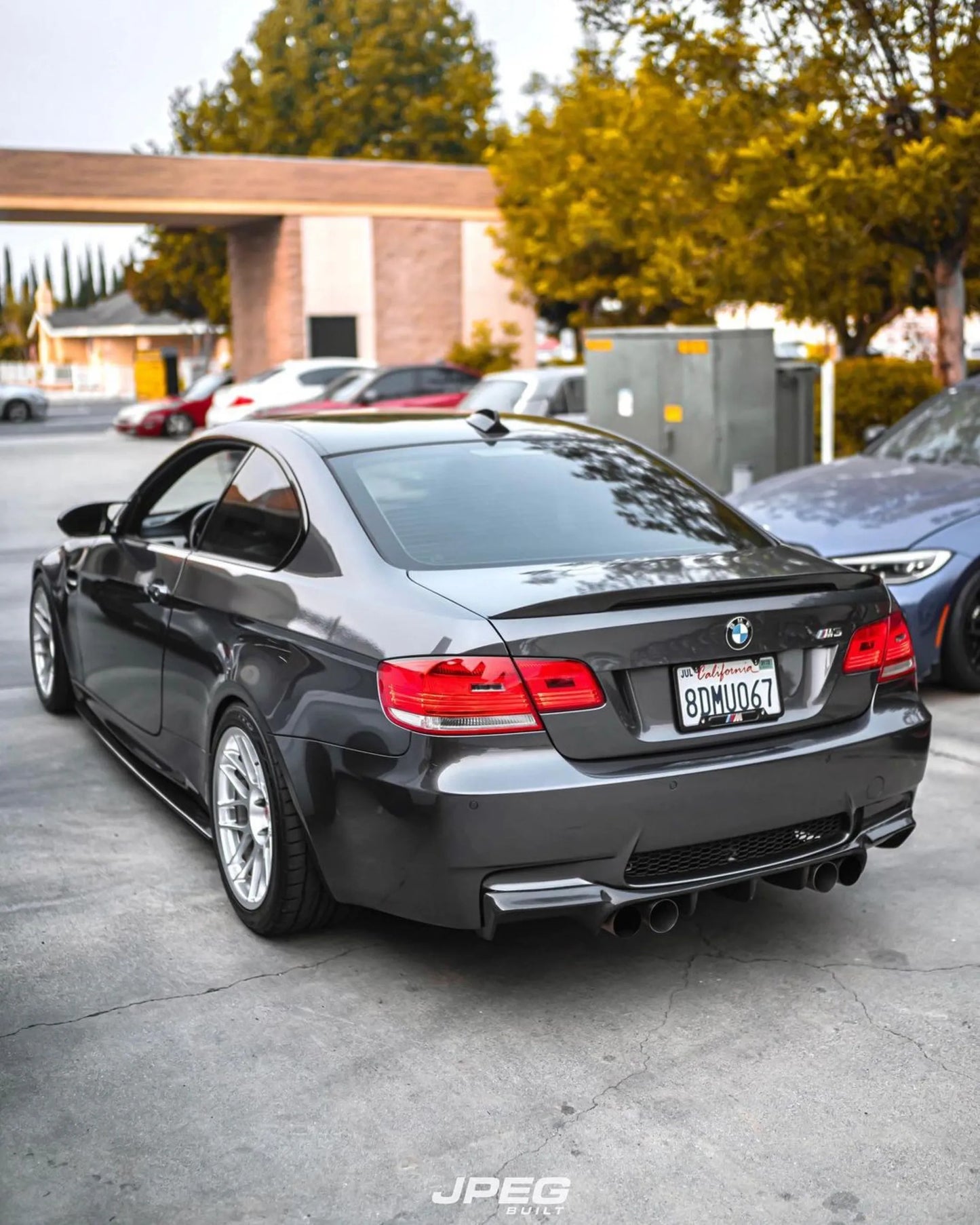 BMW E92 E93 M3 Carbon Fiber Diffuser GS Style