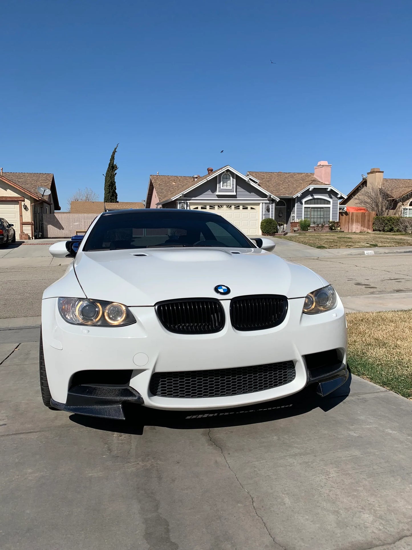 BMW E90 E92 M3 Carbon Fiber M performance Front Splitters