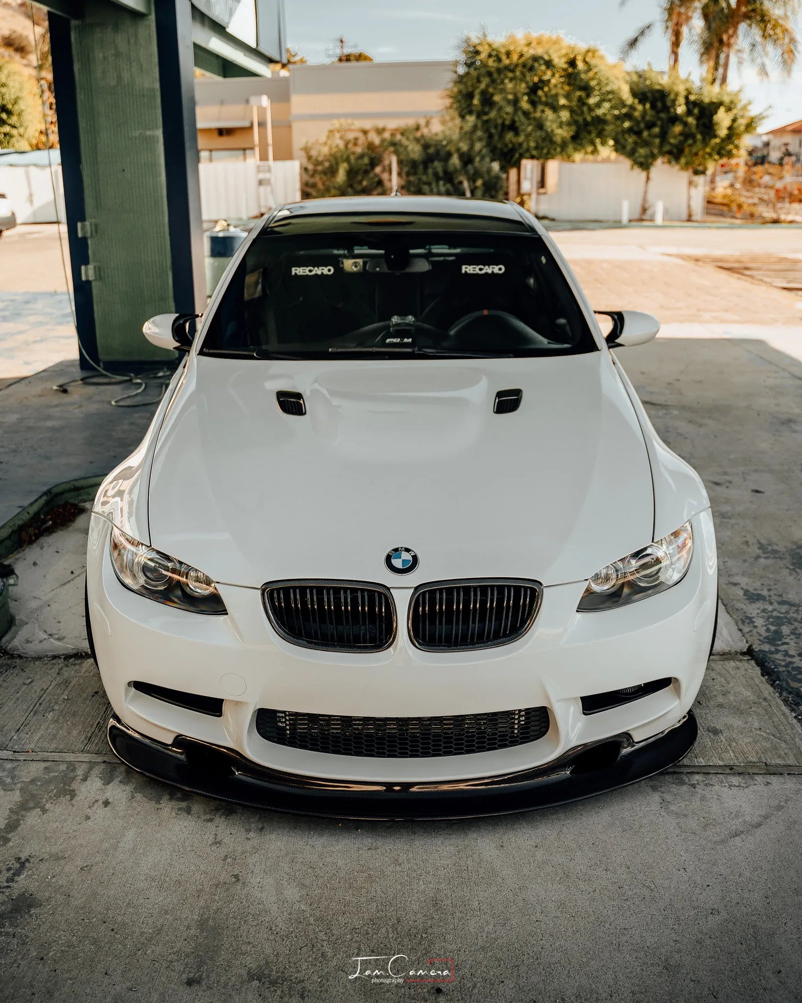 BMW E90 E92 E93 Carbon Fiber Hood Vent Cover