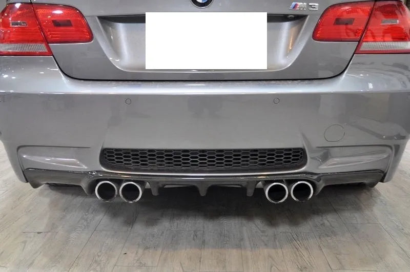 BMW E92 E93 M3 V Style Carbon Fiber Diffuser