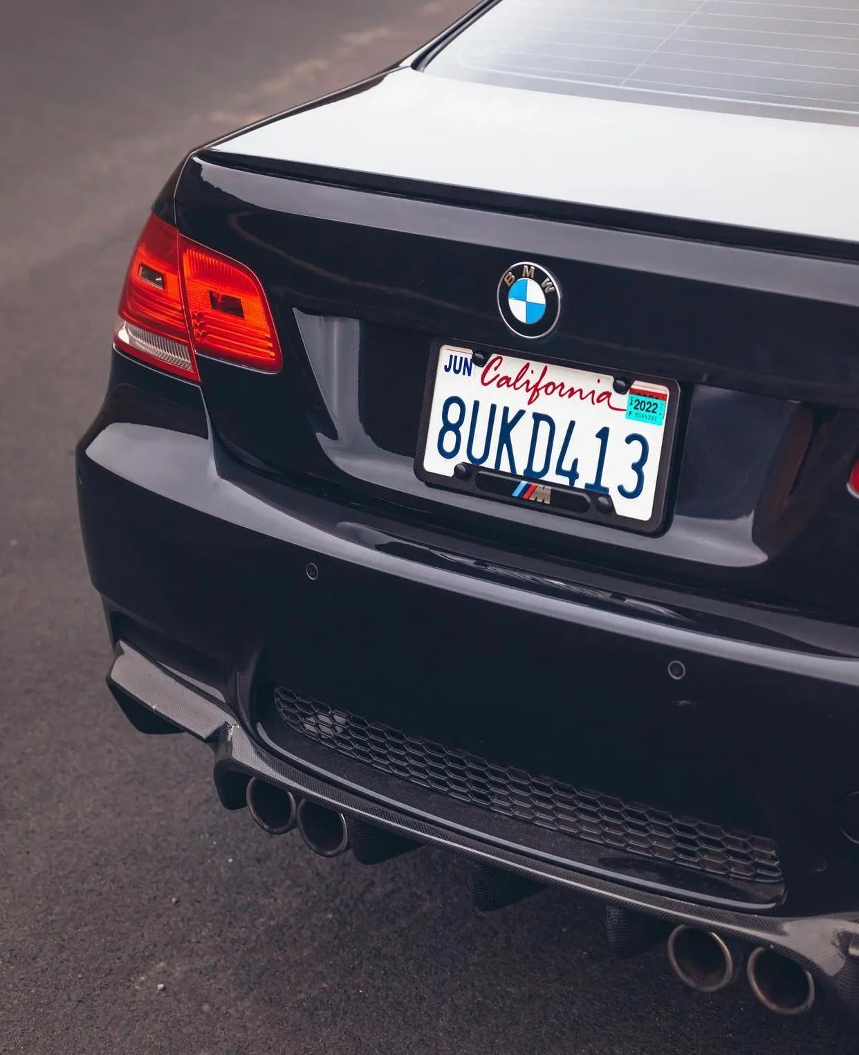 BMW E92 E93 M3 Carbon Fiber Diffuser GS Style