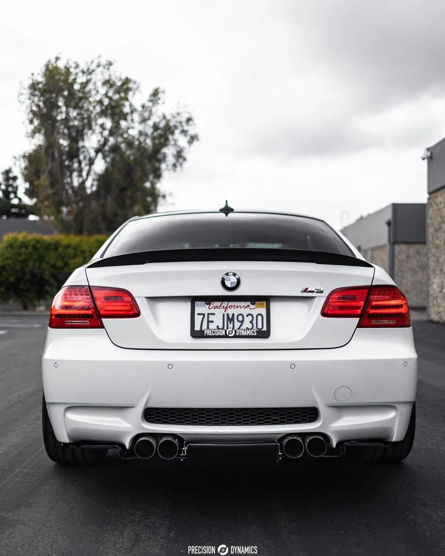 BMW E92 Carbon Fiber High Kick Spoiler