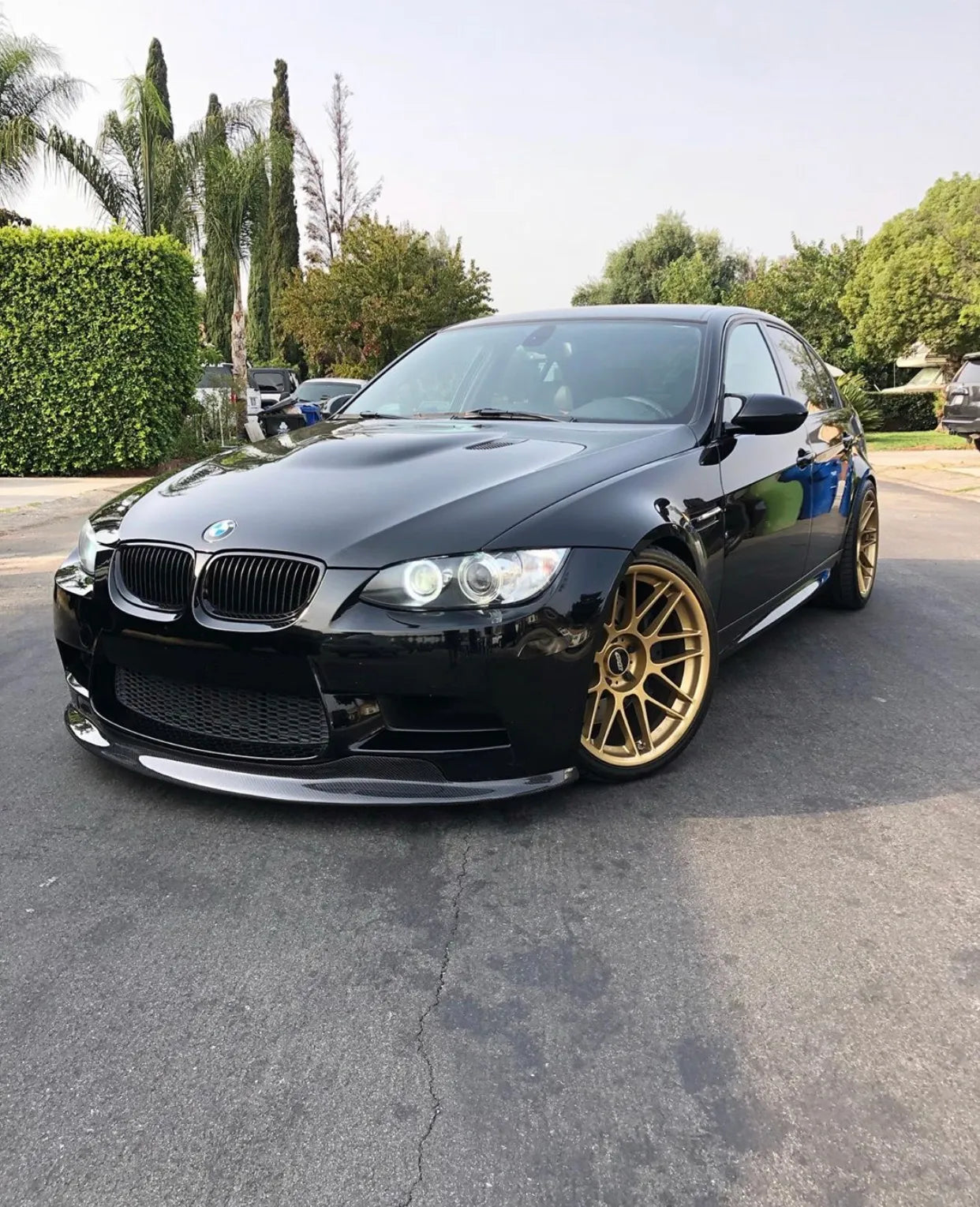 BMW E90 E92 E93 M3 CH Carbon Fiber Front Lip