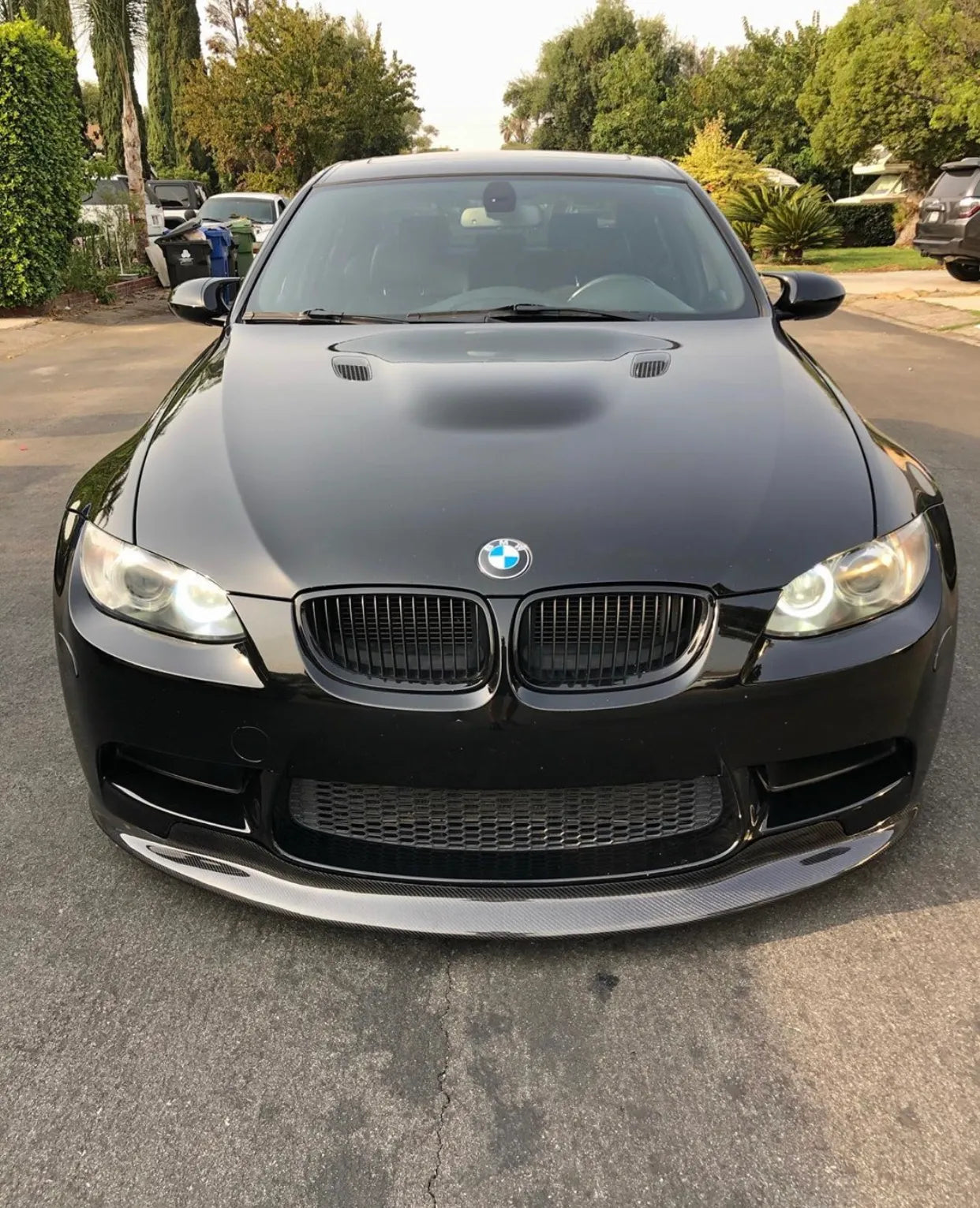 BMW E90 E92 E93 M3 CH Carbon Fiber Front Lip