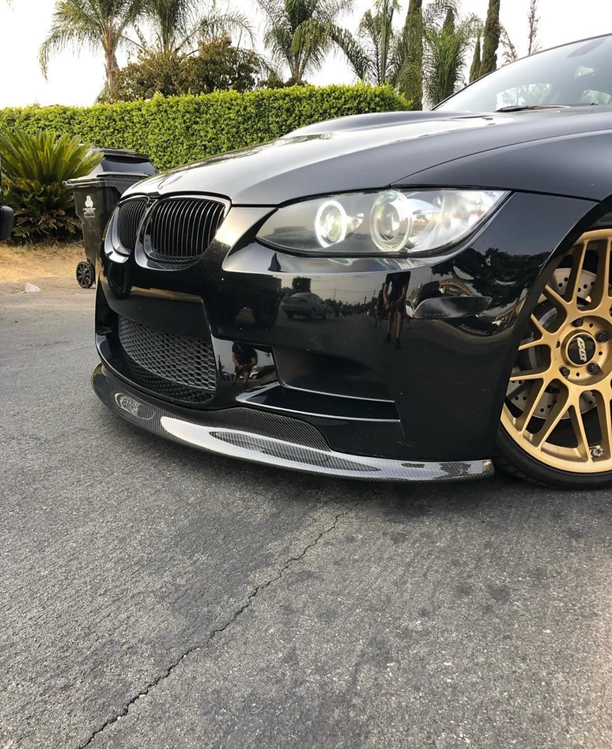 BMW E90 E92 E93 M3 CH Carbon Fiber Front Lip