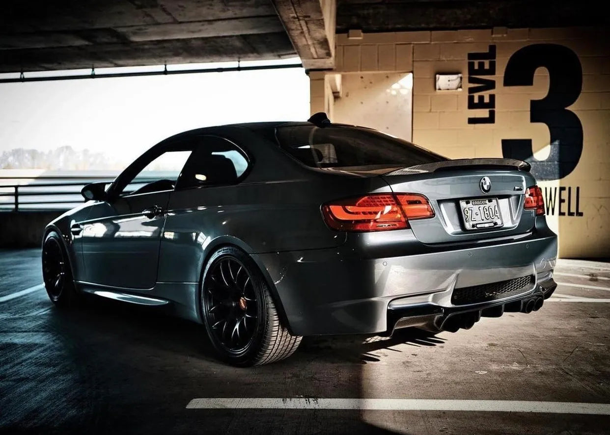 BMW E92 E93 M3 Carbon Fiber Diffuser GS Style