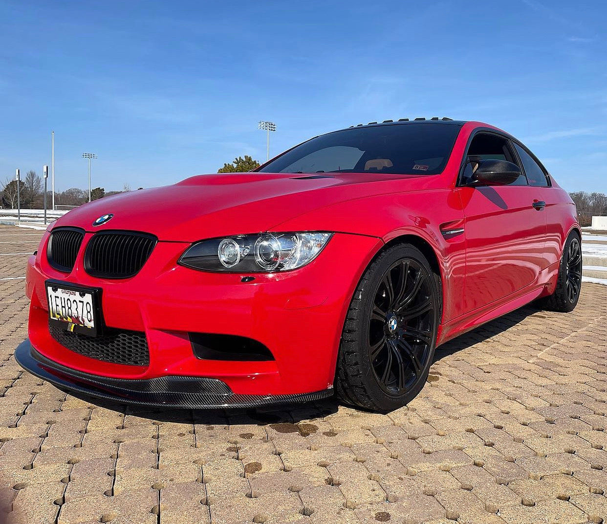 BMW E9X M3 GTS1 Carbon Fiber Front Lip