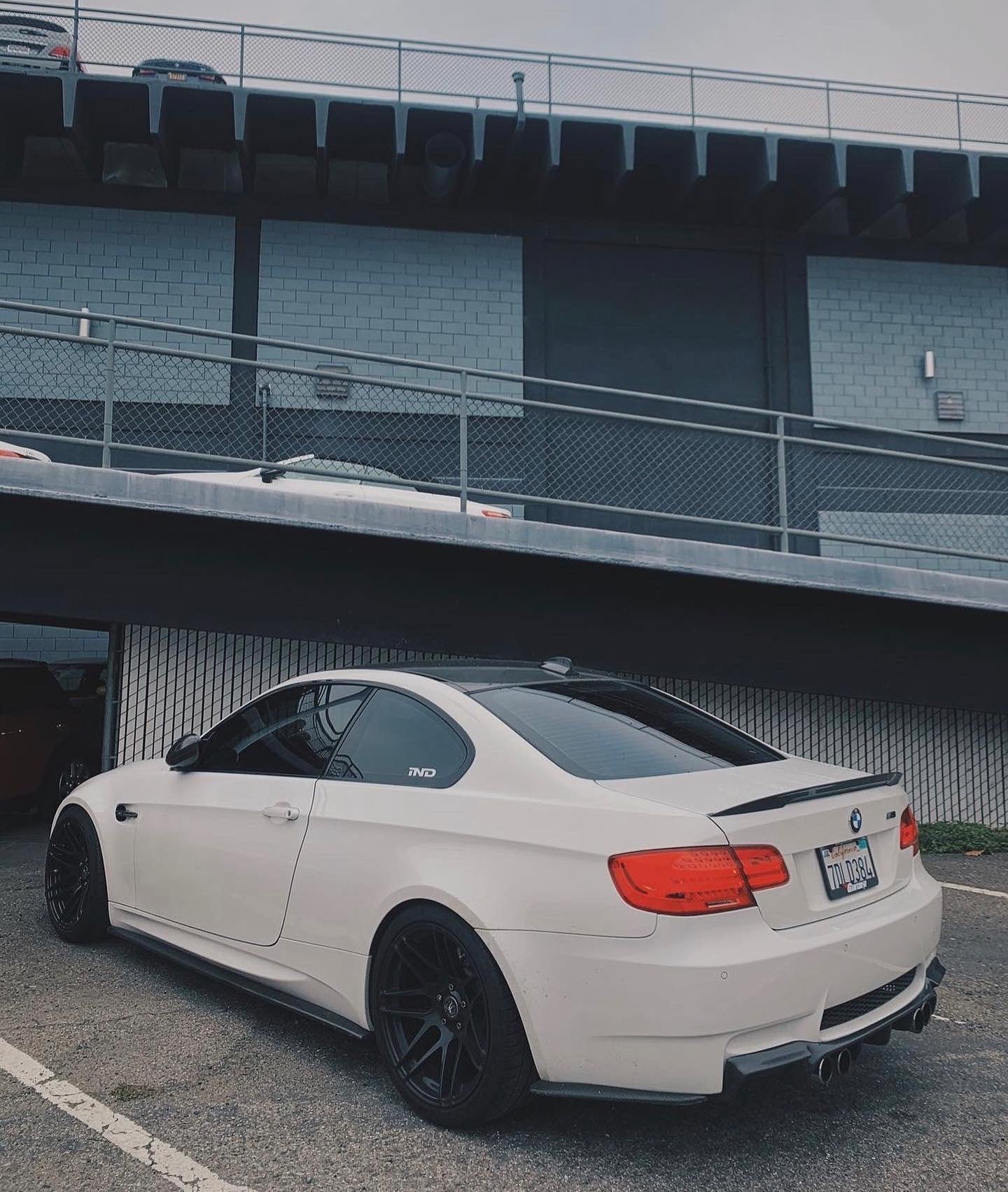 BMW E92 Carbon Fiber High Kick Spoiler