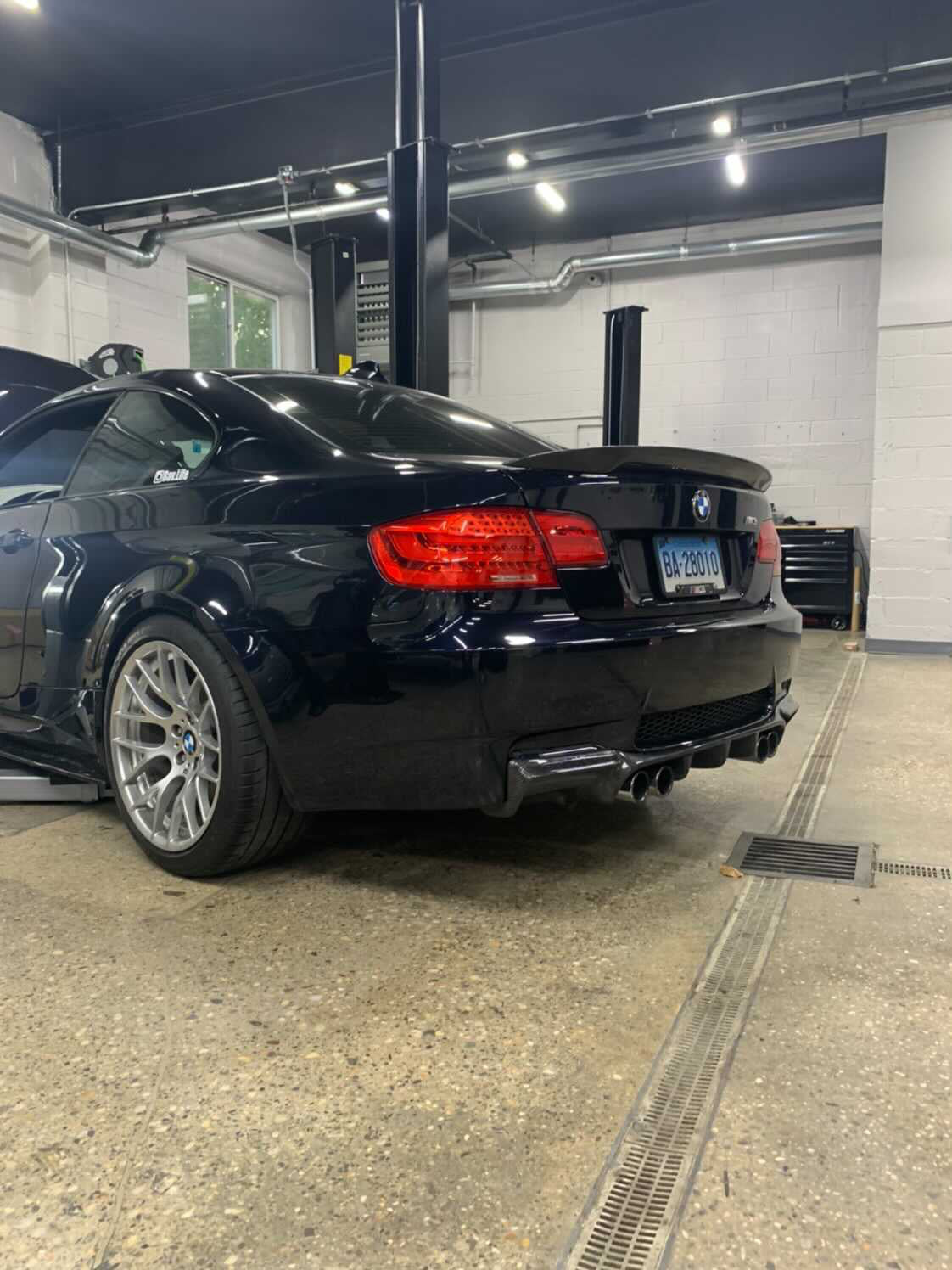 BMW E92 Carbon Fiber High Kick Spoiler