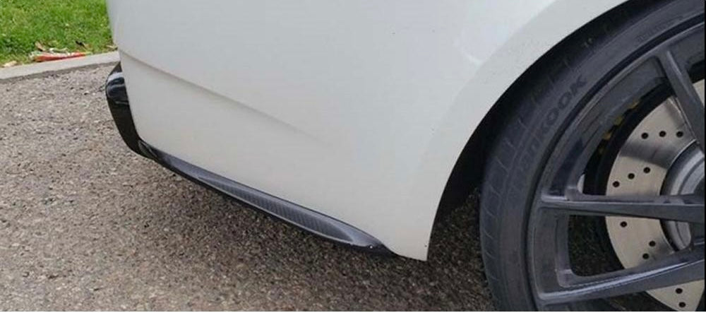 BMW E92 M3 Rear Bumper Extension skirts