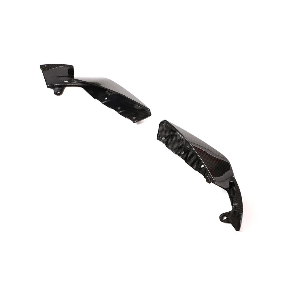 BMW G8X M3 M4 BUMPER LOWER FRONT SPLITTERS DRY CARBON FIBER