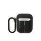 AIRPODS 1/2 - M CASE PU LEATHER CURVED LINE BLACK - BMW