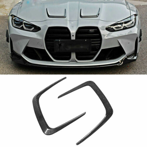 BMW G80 M3 G82 M4 Dry Carbon Fiber Hood Bonnet Cover Air Vent