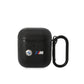 AIRPODS 1/2 - M CASE PU LEATHER CURVED LINE BLACK - BMW