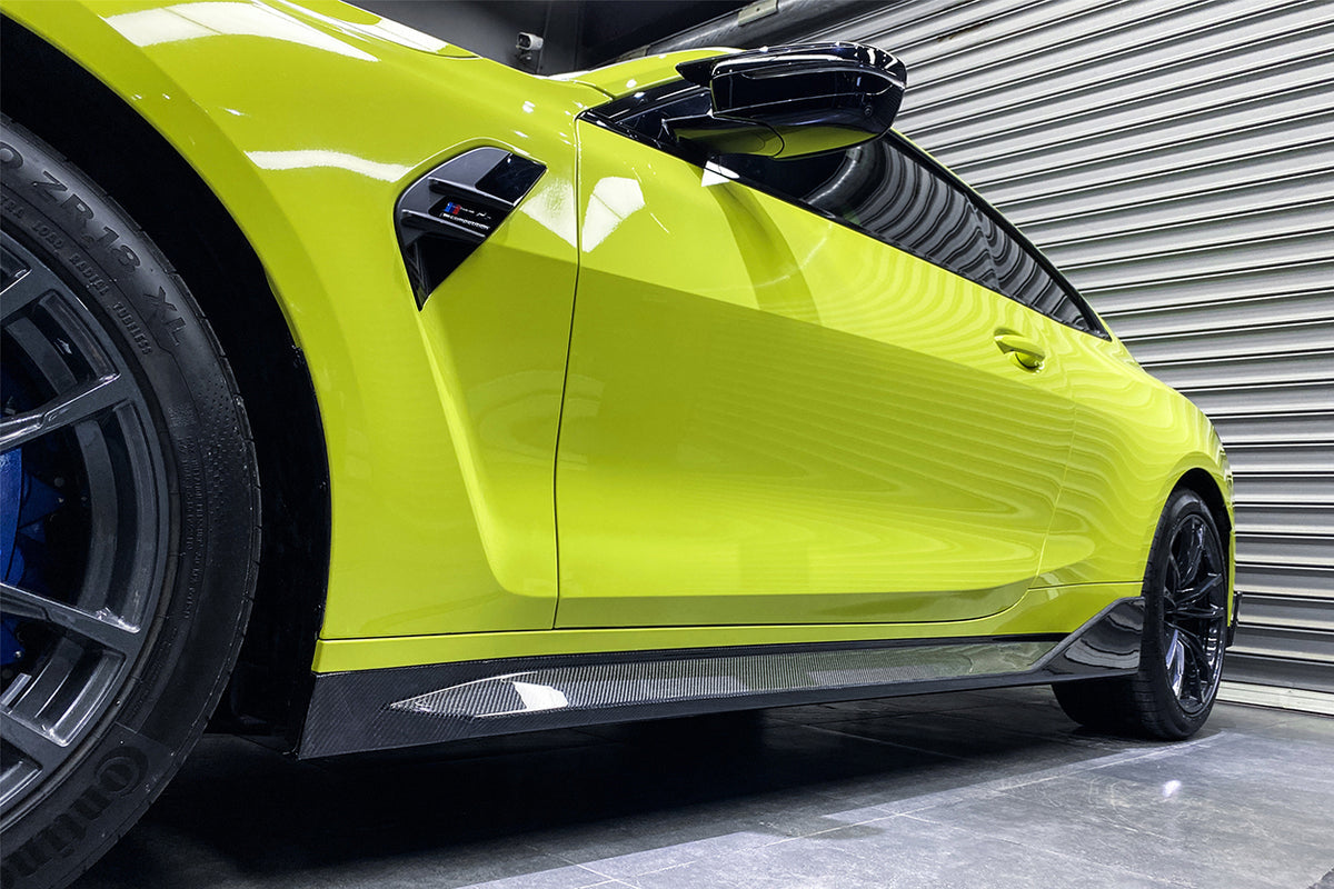 BMW G82 M4 Performance style Carbon Fiber side skirts